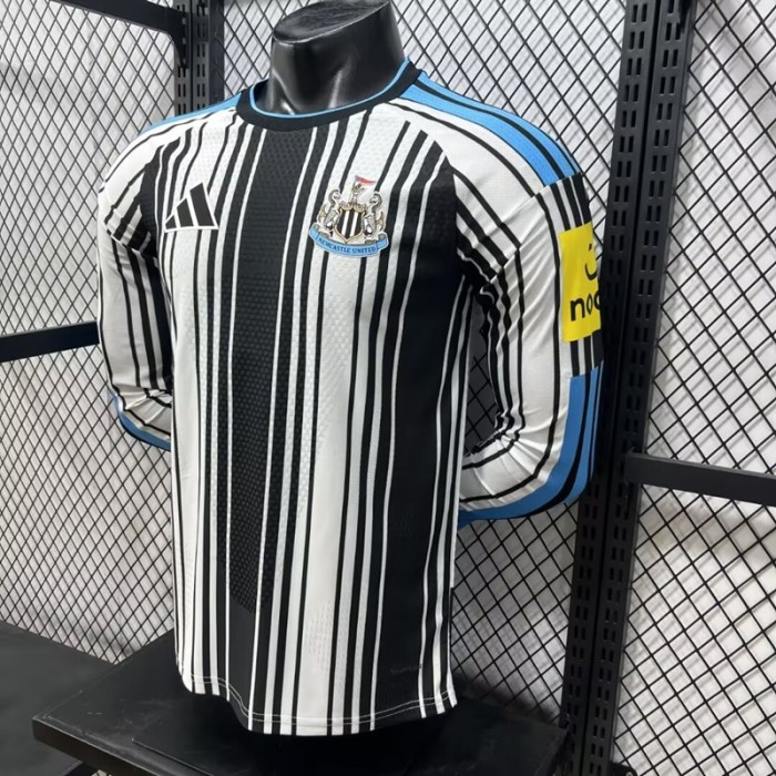 26/27 Newcastle long-sleeve Home  player Jersey