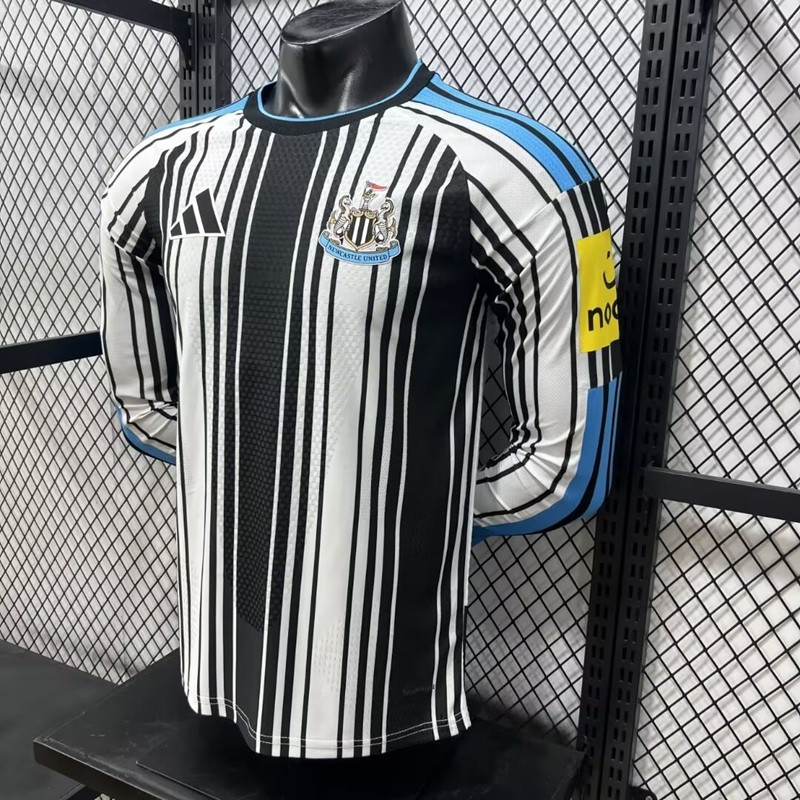 26/27 Newcastle long-sleeve Home  player Jersey