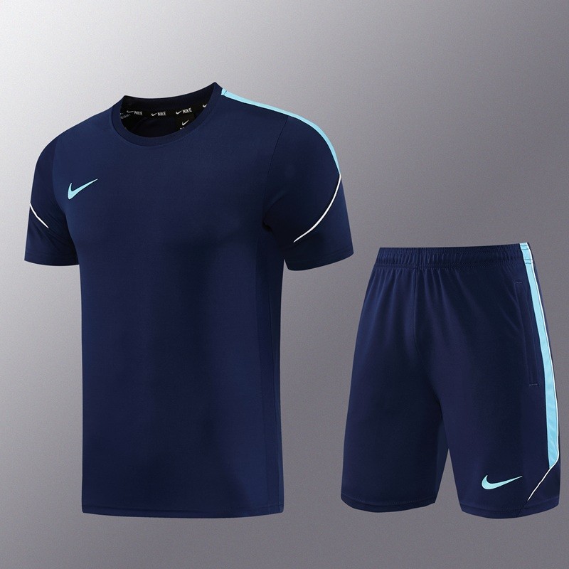 NK10 Royal blue shorts set