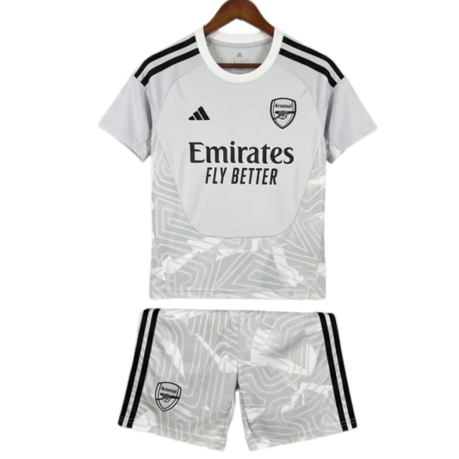 Arsenal 26/27 Goalkeeper Kids Football Jersey Kit Fan Version