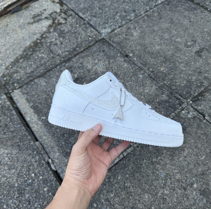 Nike x Ja Morant x Swarovski Air Force 1 Collaboration – White