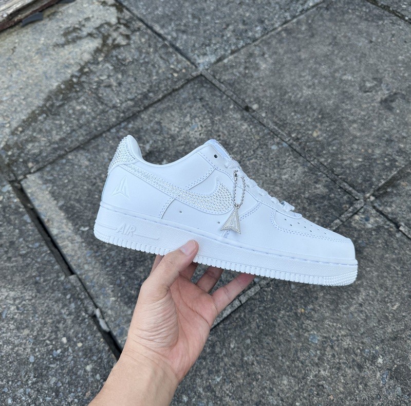 Nike x Ja Morant x Swarovski Air Force 1 Collaboration – White