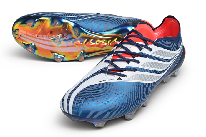26 Adidas Predator Elite Tongue FG 27.1 Football Boots | Full Knit Soccer Cleats