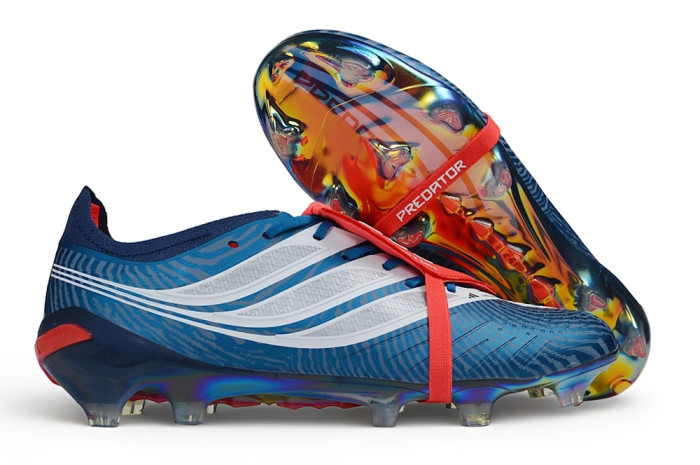 26 Adidas Predator Elite Tongue FG 27.1 Football Boots | Full Knit Soccer Cleats