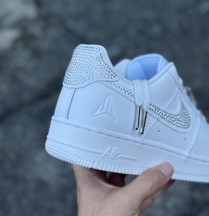 Nike x Ja Morant x Swarovski Air Force 1 Collaboration – White