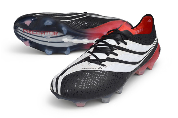 26 Adidas Predator Elite Tongue FG 27.1 Football Boots | Full Knit Soccer Cleats