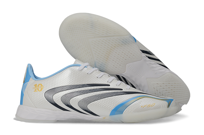 26 Adidas Messi signature indoor flat-soled boots Football shoes   (laces)