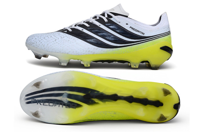 26 Adidas Predator Elite Tongue FG 27.1 Football Boots | Full Knit Soccer Cleats