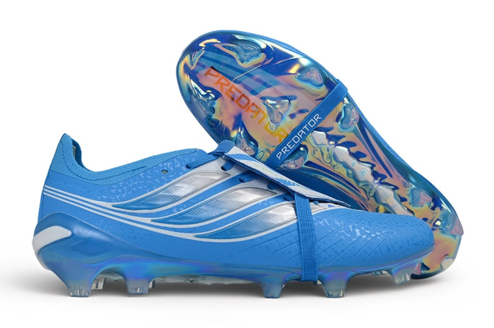 26 Adidas Predator Elite Tongue FG 27.1 Football Boots | Full Knit Soccer Cleats