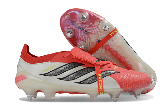 26 Adidas Predator Elite Tongue FG 27.1 Football Boots | Full Knit Soccer Cleats