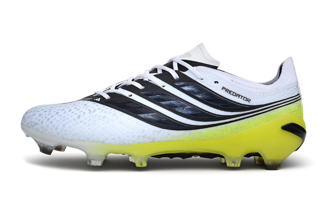 26 Adidas Predator Elite Tongue FG 27.1 Football Boots | Full Knit Soccer Cleats