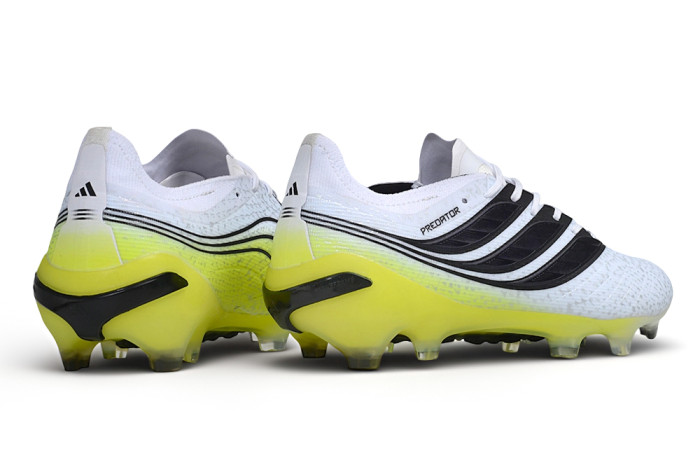 26 Adidas Predator Elite Tongue FG 27.1 Football Boots | Full Knit Soccer Cleats