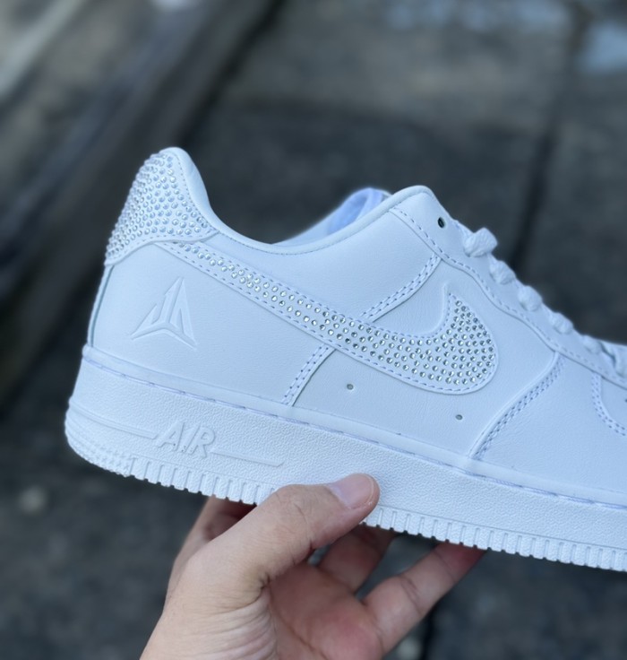 Nike x Ja Morant x Swarovski Air Force 1 Collaboration – White