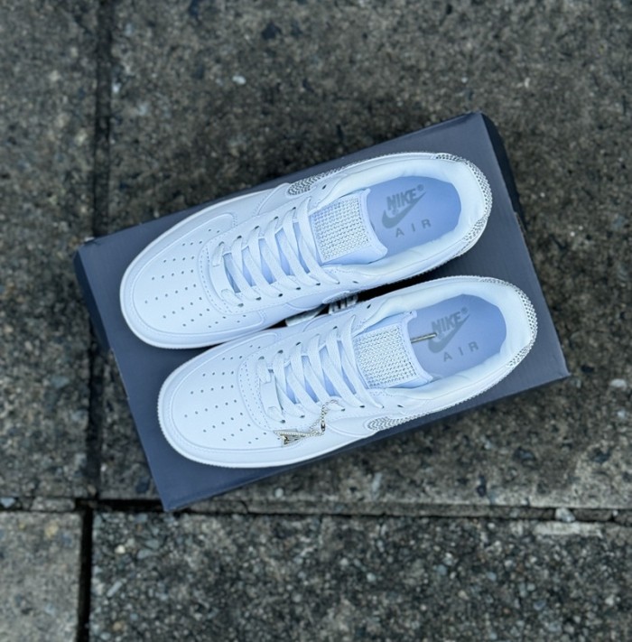 Nike x Ja Morant x Swarovski Air Force 1 Collaboration – White
