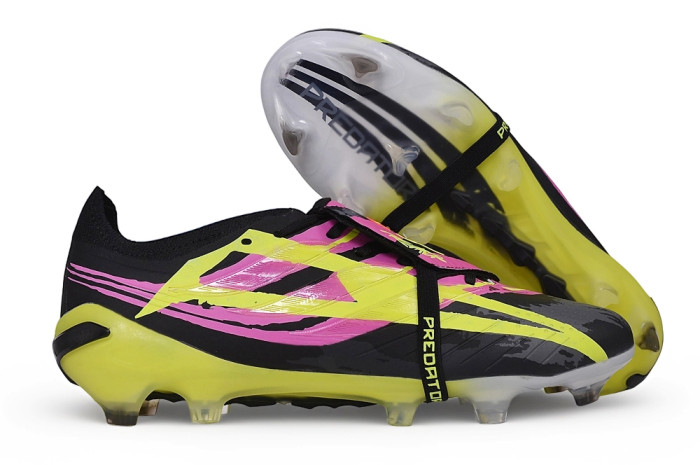 26 Adidas Predator Elite Tongue FG 27.1 Football Boots | Full Knit Soccer Cleats