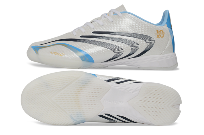 26 Adidas Messi signature indoor flat-soled boots Football shoes   (laces)