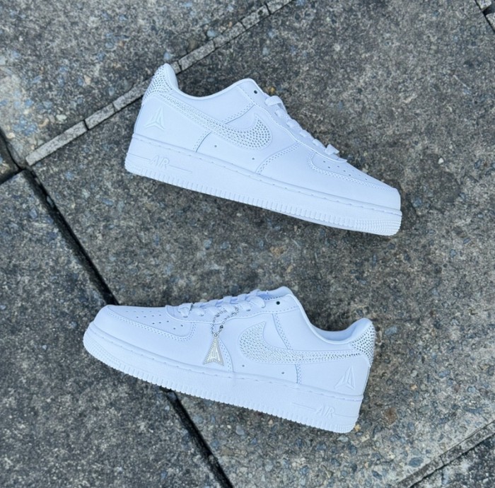Nike x Ja Morant x Swarovski Air Force 1 Collaboration – White