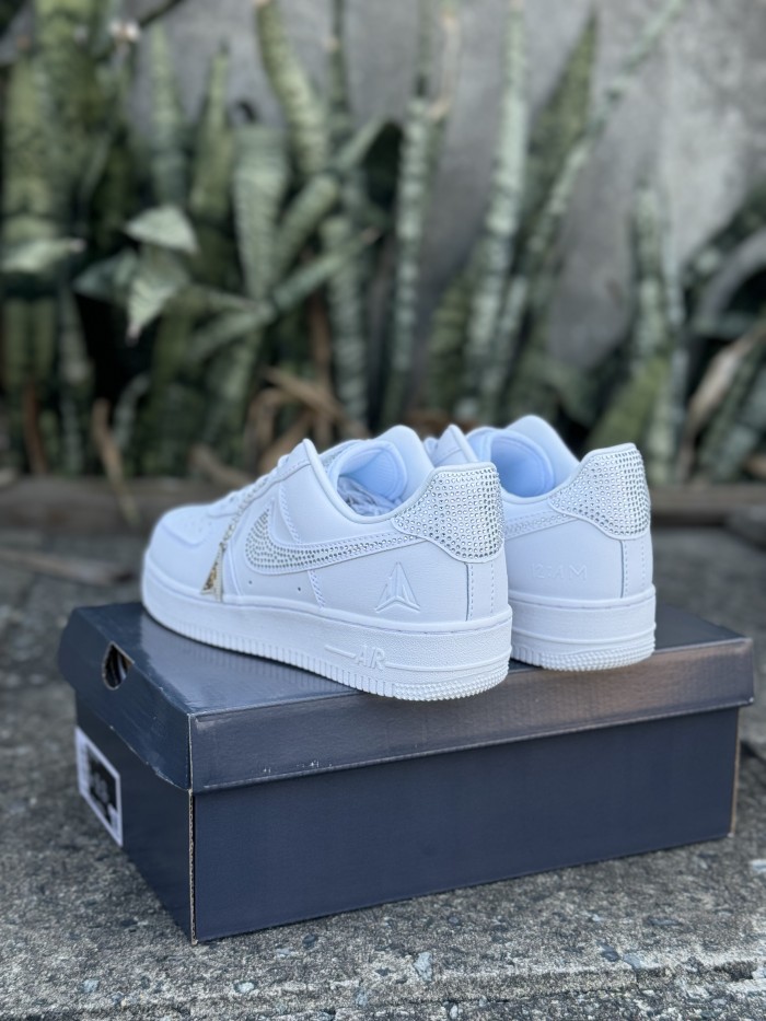 Nike x Ja Morant x Swarovski Air Force 1 Collaboration – White