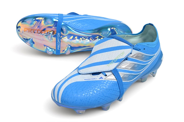 26 Adidas Predator Elite Tongue FG 27.1 Football Boots | Full Knit Soccer Cleats