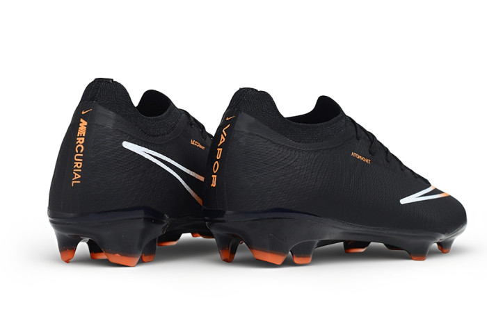 26 Nike Mercurial Vapor 17men & women  black Full-Knit Waterproof 3D Textured FG Football shoes