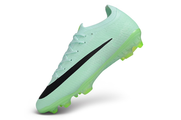 26 Nike Mercurial Vapor 17men & women  green  Full-Knit Waterproof 3D Textured FG Football shoes