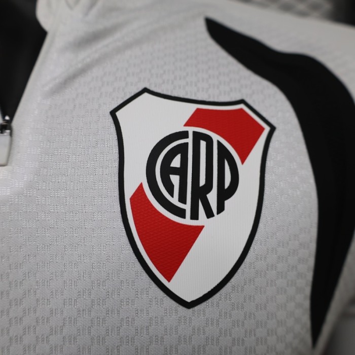 River Plate 26/27 Away Long Sleeve Foot shirt  Player Version white