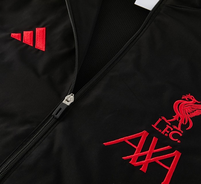 26/27 Liverpool  Hooded Windbreaker  Aduit Trainning suit Black