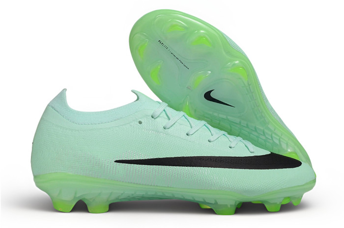26 Nike Mercurial Vapor 17men & women  green  Full-Knit Waterproof 3D Textured FG Football shoes