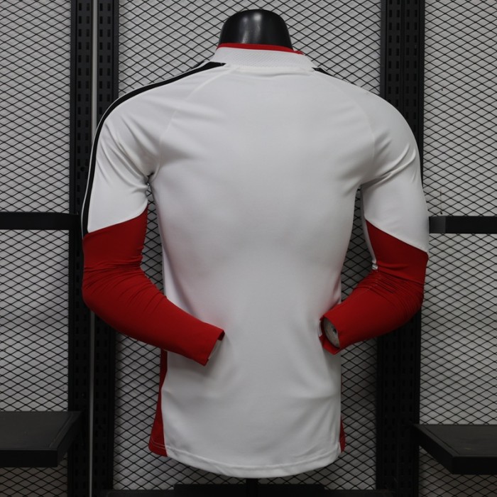 River Plate 26/27 Away Long Sleeve Foot shirt  Player Version white