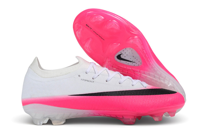 26 Nike Mercurial Vapor 17men & women Red Black  Full-Knit Waterproof 3D Textured FG Football shoes
