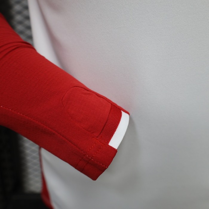 River Plate 26/27 Away Long Sleeve Foot shirt  Player Version white