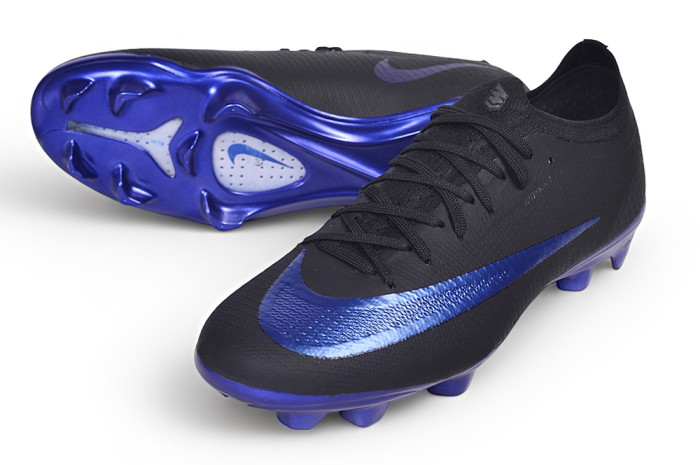 26 Nike Mercurial Vapor 17men & women  black Full-Knit Waterproof 3D Textured FG Football shoes