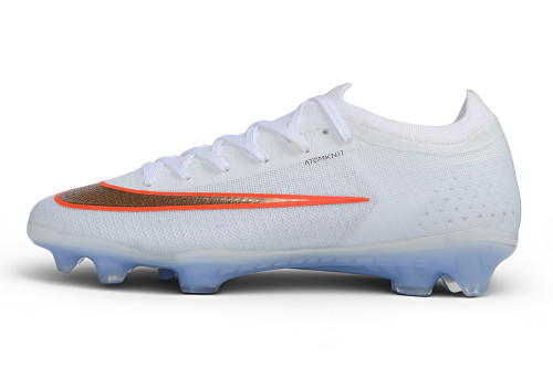 26 Nike Mercurial Vapor 17men & women White   Full-Knit Waterproof 3D Textured FG Football shoes