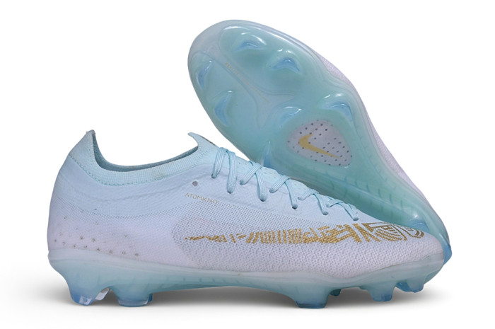 26 Nike Mercurial Vapor 17men & women  Light green Full-Knit Waterproof 3D Textured FG Football shoes