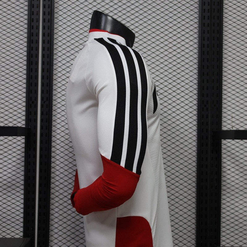River Plate 26/27 Away Long Sleeve Foot shirt  Player Version white