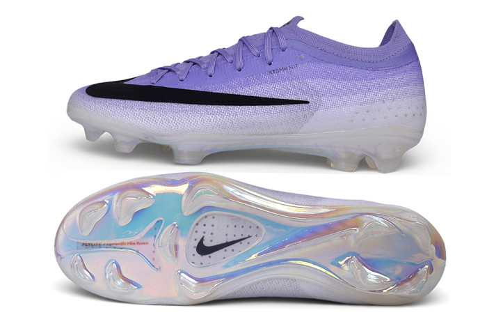 26 Nike Mercurial Vapor 17men & women  Purple Full-Knit Waterproof 3D Textured FG Football shoes