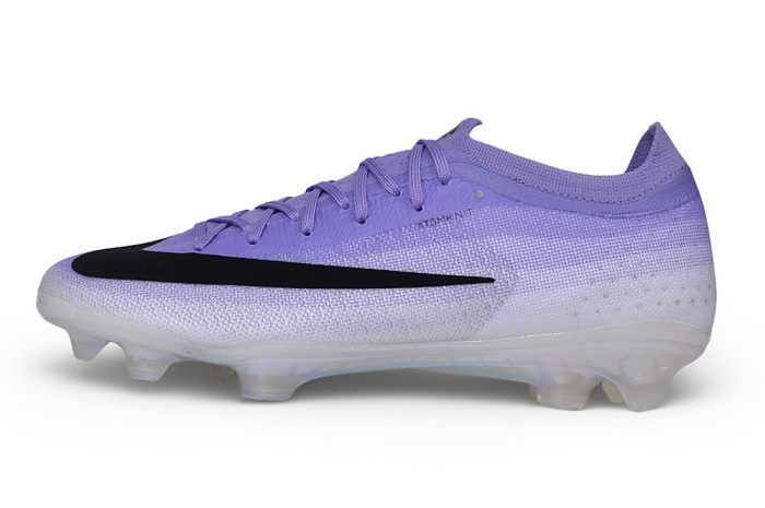 26 Nike Mercurial Vapor 17men & women  Purple Full-Knit Waterproof 3D Textured FG Football shoes