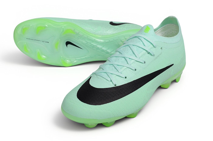 26 Nike Mercurial Vapor 17men & women  green  Full-Knit Waterproof 3D Textured FG Football shoes