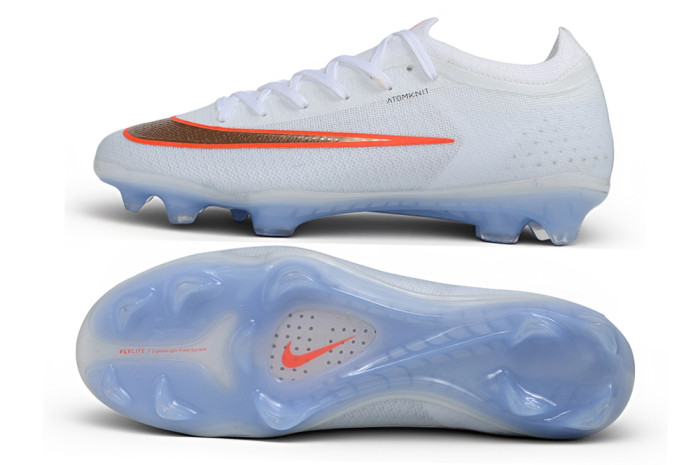 26 Nike Mercurial Vapor 17men & women White   Full-Knit Waterproof 3D Textured FG Football shoes
