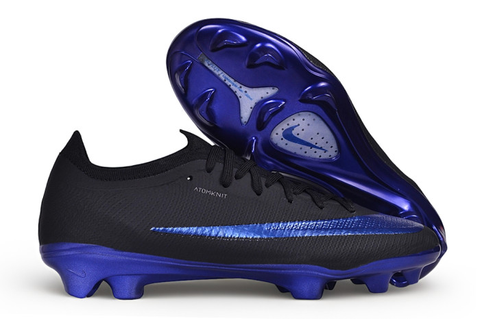 26 Nike Mercurial Vapor 17men & women  black Full-Knit Waterproof 3D Textured FG Football shoes