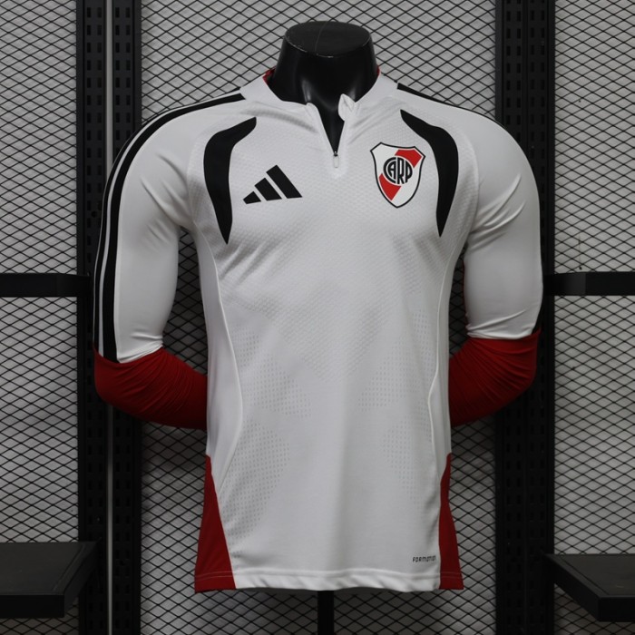 River Plate 26/27 Away Long Sleeve Foot shirt  Player Version white