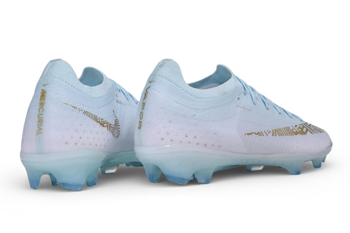 26 Nike Mercurial Vapor 17men & women  Light green Full-Knit Waterproof 3D Textured FG Football shoes