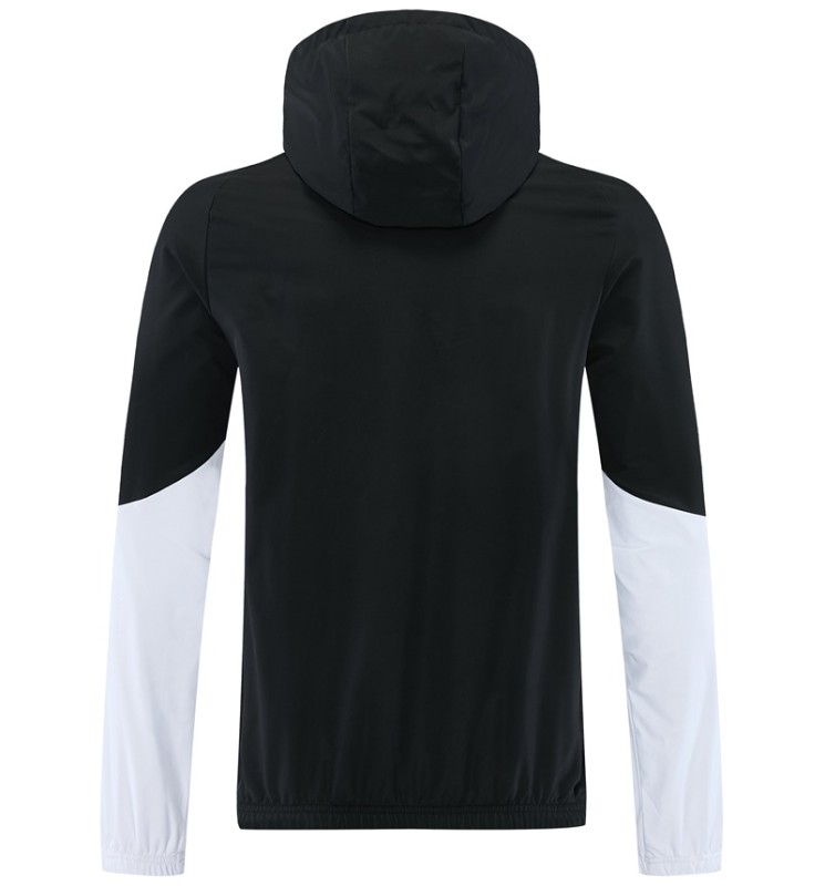 26/27 Liverpool  Hooded Windbreaker  Aduit Trainning suit Black