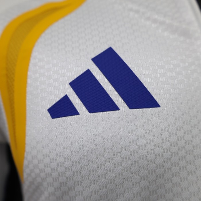 26/27 Boca Juniors  Plate 26/27 Away Long Sleeve Foot shirt  Player Version White