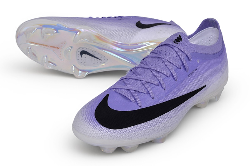 26 Nike Mercurial Vapor 17men & women  Purple Full-Knit Waterproof 3D Textured FG Football shoes