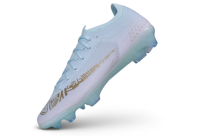 26 Nike Mercurial Vapor 17men & women  Light green Full-Knit Waterproof 3D Textured FG Football shoes