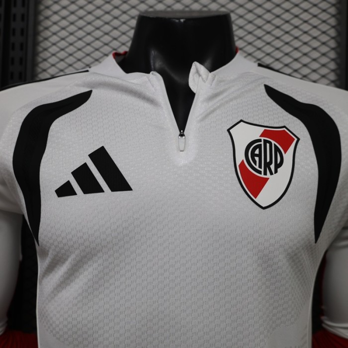 River Plate 26/27 Away Long Sleeve Foot shirt  Player Version white