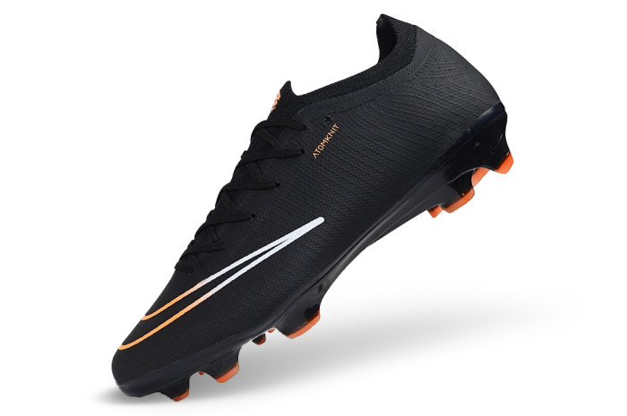 26 Nike Mercurial Vapor 17men & women  black Full-Knit Waterproof 3D Textured FG Football shoes