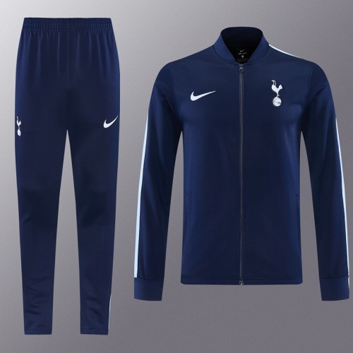 26/27 Tottenham Hotspur Half-baked  trainning aduit suit Deep Blue