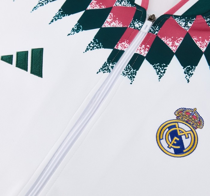 26/27 Real Madrid Adult jacket Dark white